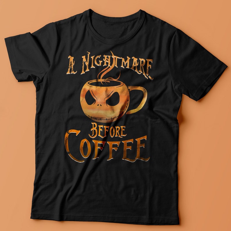 halloween coffee shirt