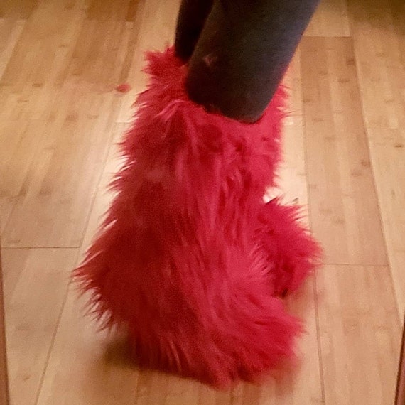 custom fur boots
