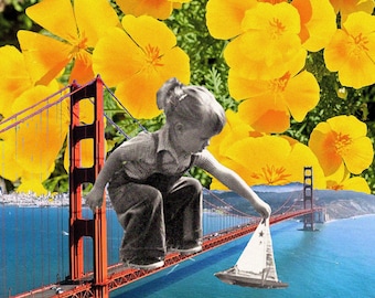 San Fran Sailin' - Kunstdruck oder digitaler Download
