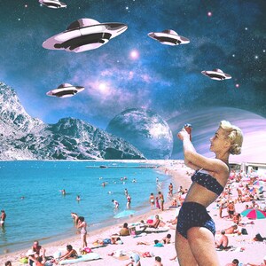 Invasion de vacances - Impression d’art ou téléchargement numérique