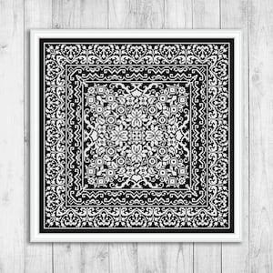 Modern Cross Stitch Pattern, Sampler Cross Stitch Pattern, Flowers Cross Stitch Pattern, Cross Stitch Pattern Sampler, Instant Download PDF