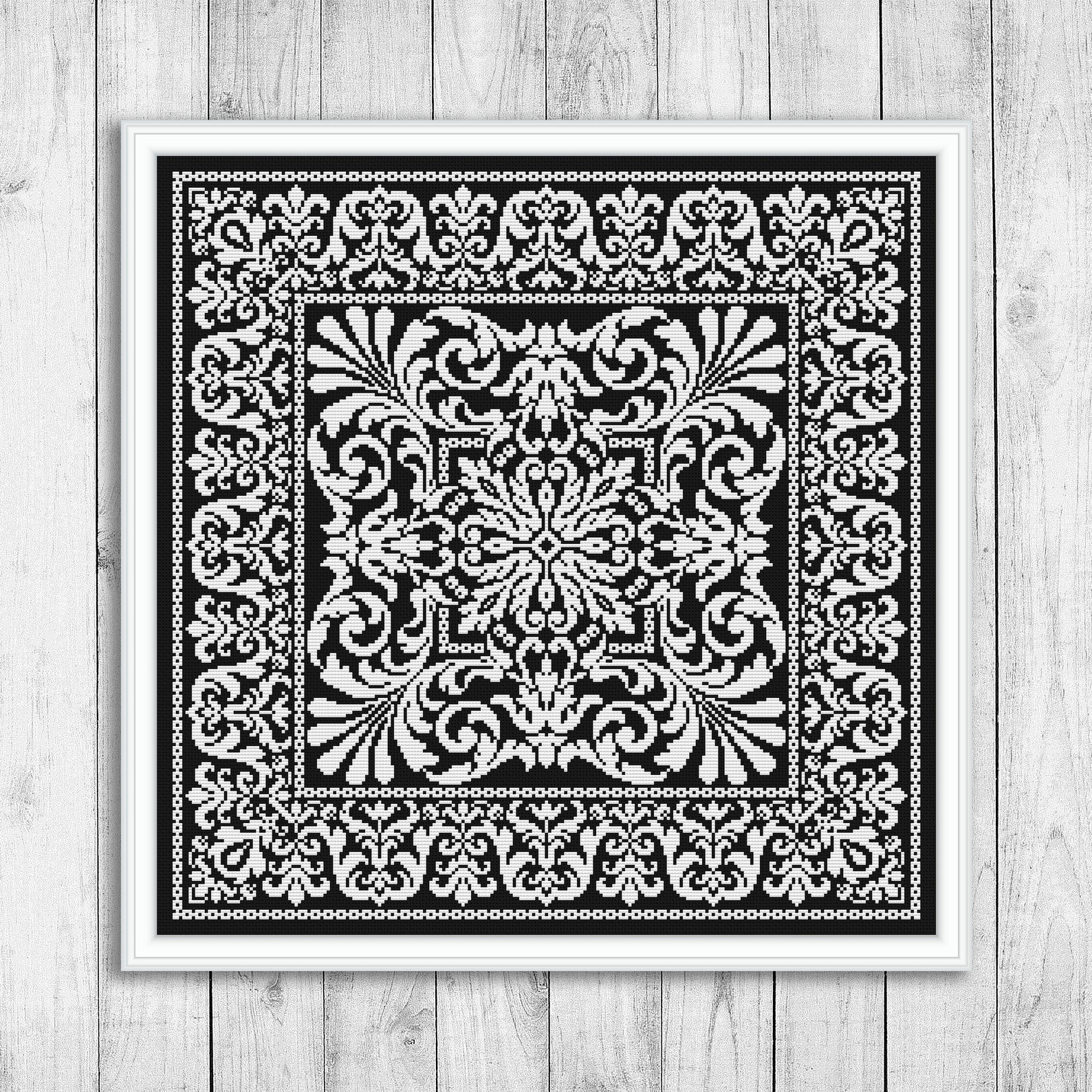 Cross Stitch Pattern Sampler Modern Cross Stitch Pattern Etsy