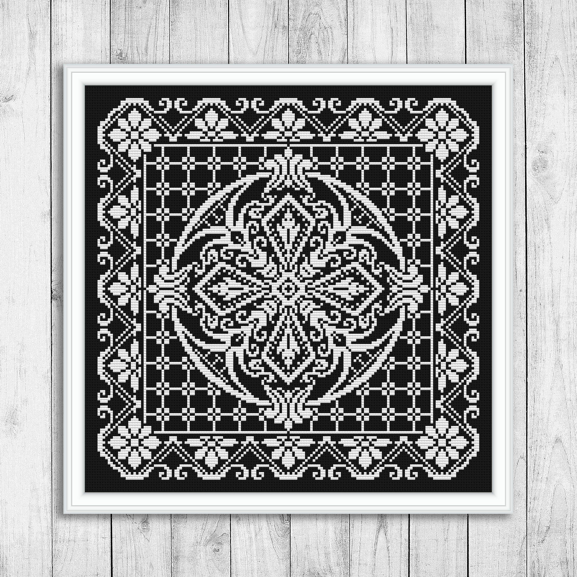 Modern Cross Stitch Pattern Sampler Cross Stitch Pattern Etsy