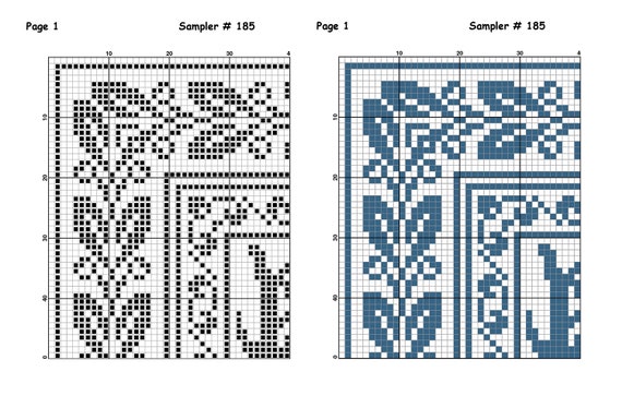 Cross Stitch Pattern Sampler, Dragon Cross Stitch Pattern, Castle