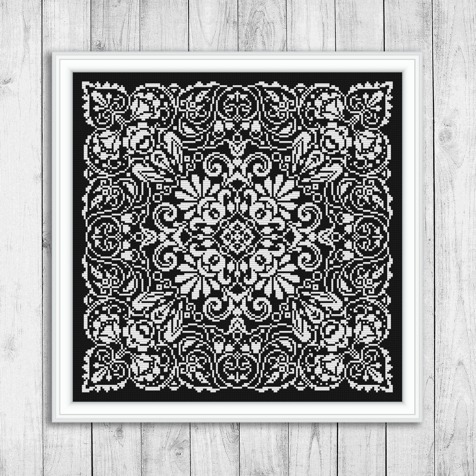 Modern Cross Stitch Pattern Sampler Cross Stitch Pattern Etsy