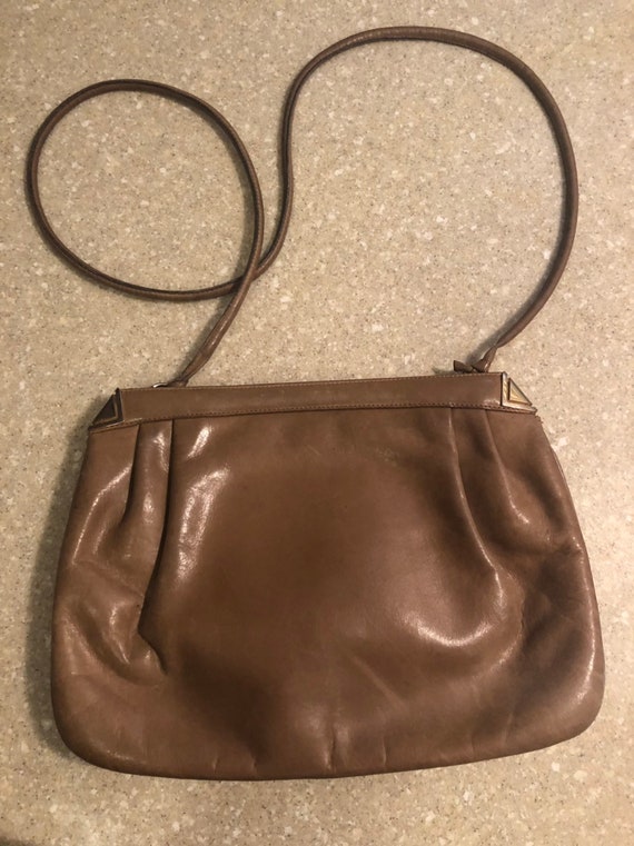 patterned shoulder bag