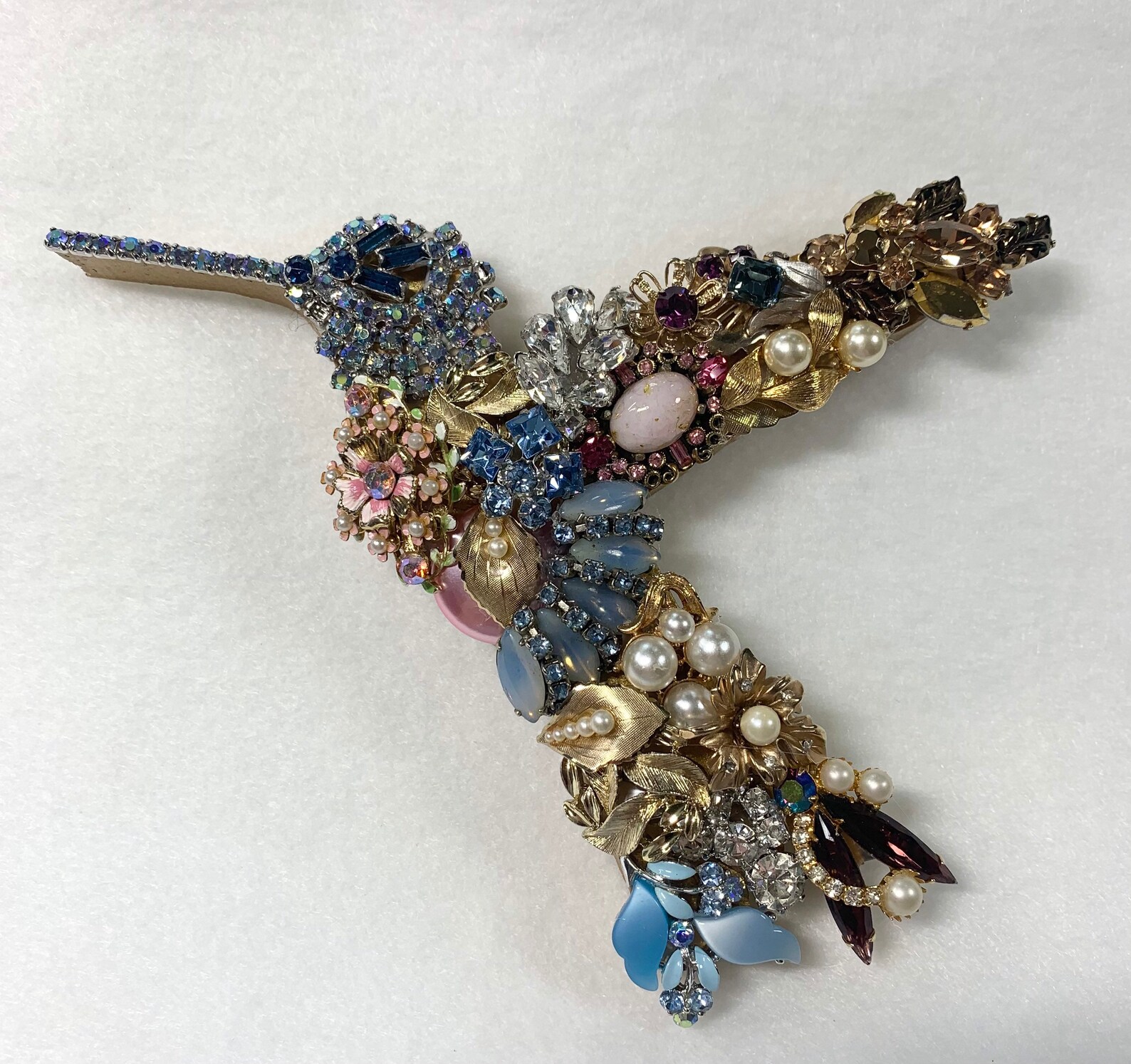 Hummingbird Art Wall Hanging Etsy