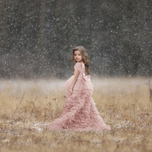 Snowfall Digital Background, Winter Field Backdrop, Snow, Nature, Outside, Instant Download