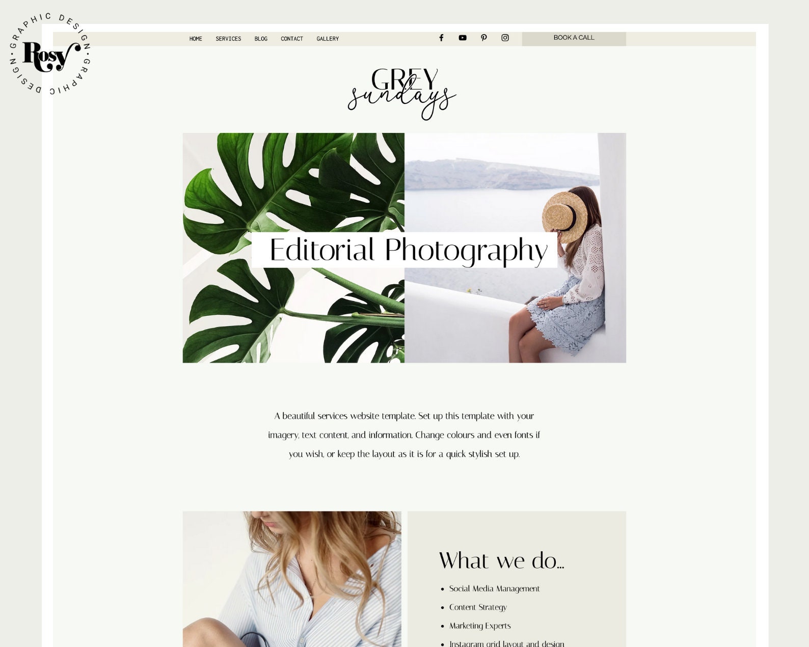 Wix Template Website Minimalist Photography Services Theme Etsy Wix Template Website Minimalist Photography Services Theme Etsy