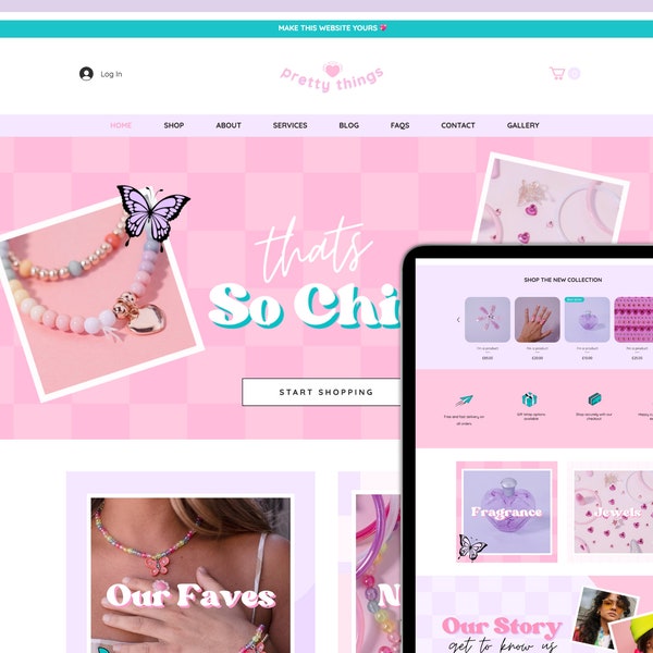 Y2k Website Banners - Etsy