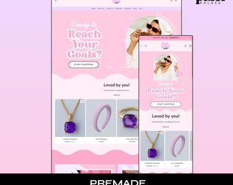 Shopify Website Theme | Pre-Designed Ecommerce Store Design (Digital Download)