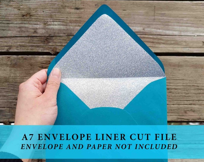 A7 Envelope Liner SVG, Envelope Liner DIY, Envelope Liner, Svg Envelope Cricut Wedding, Envelope