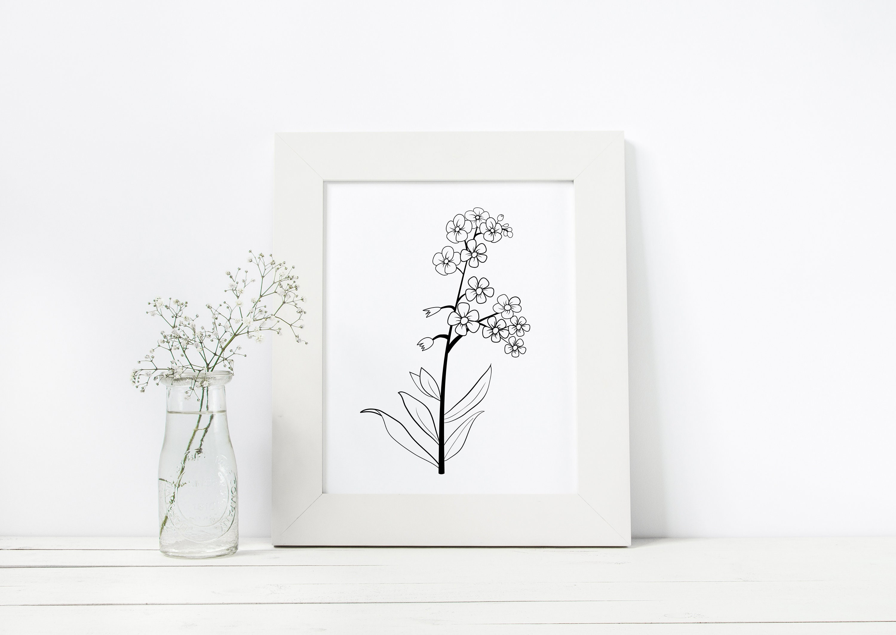 Wildflowers of Alaska Art Print – The Snow Finch