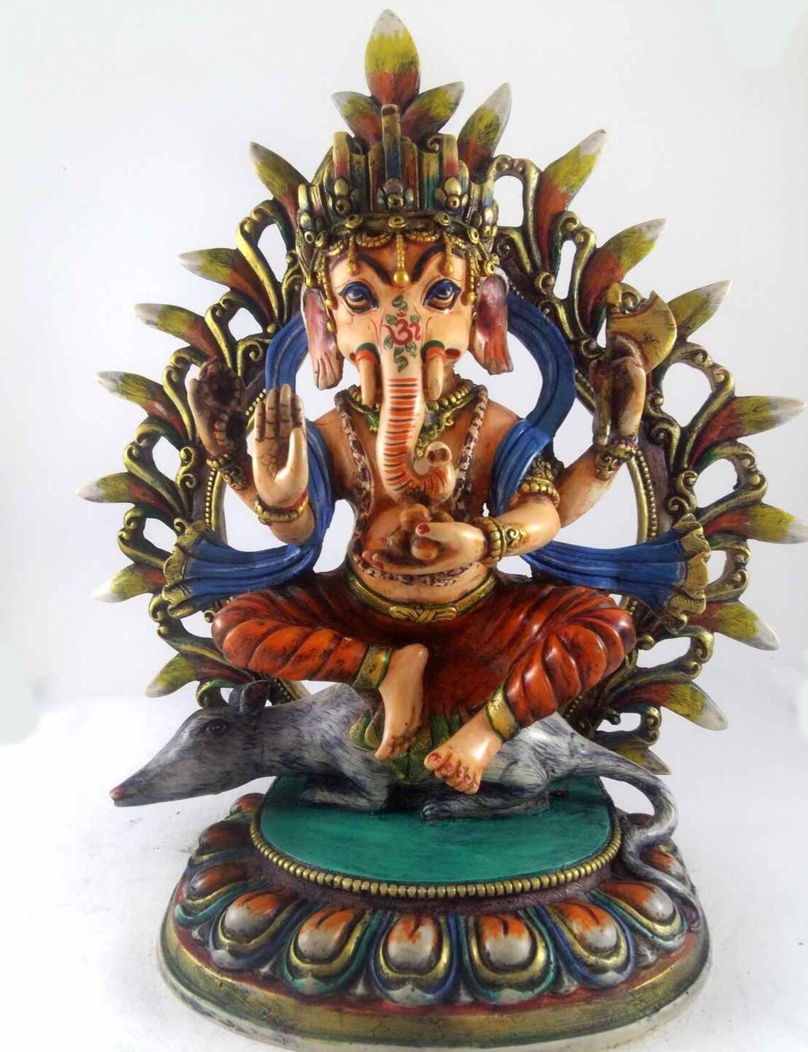 resin ganesh statue