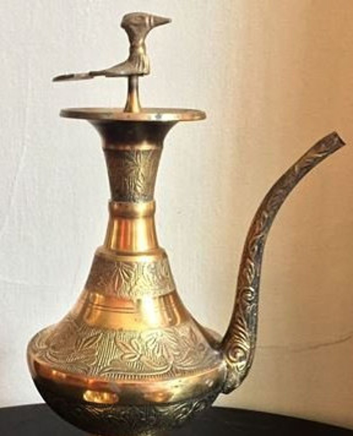 Brass Anti traditional Newari wine pot Etsy