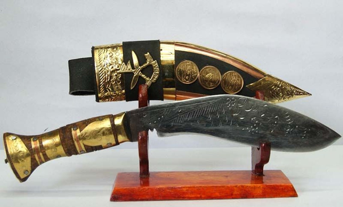 Khukuri Nepali National Weapon Etsy