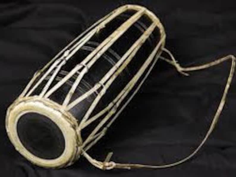 Big Drum Madal a Nepali Musical Instrument Etsy