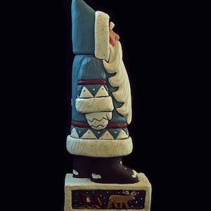 Modern Chalkware Santa #3