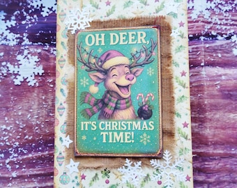 Christmas junk journal handmade, Vintage Christmas journal, Memory journal, Christmas memories journal, Christmas gift for scrapbook lovers