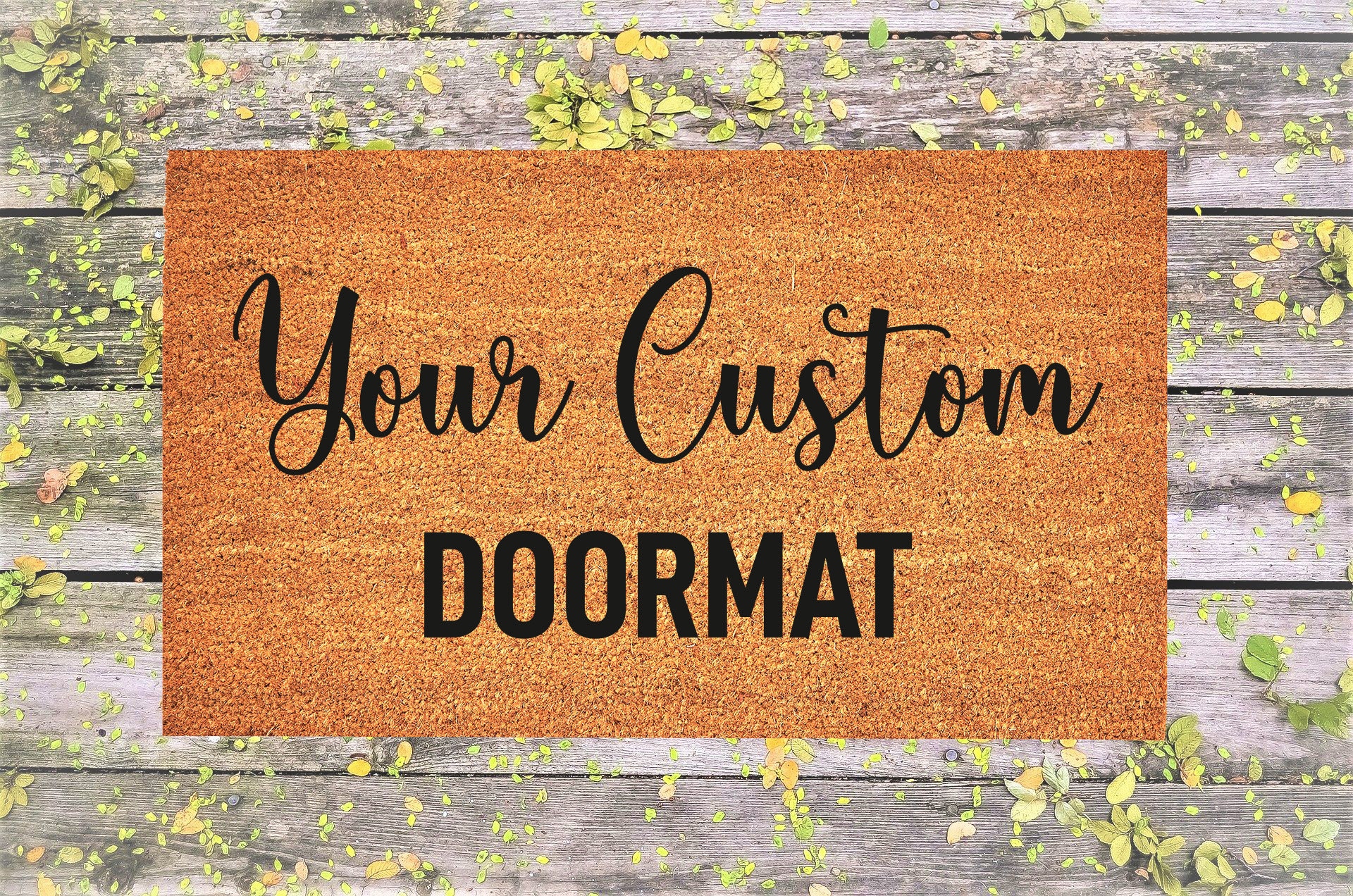 Customized Doormat / Custom Door Mat / Personalized Doormat / Etsy
