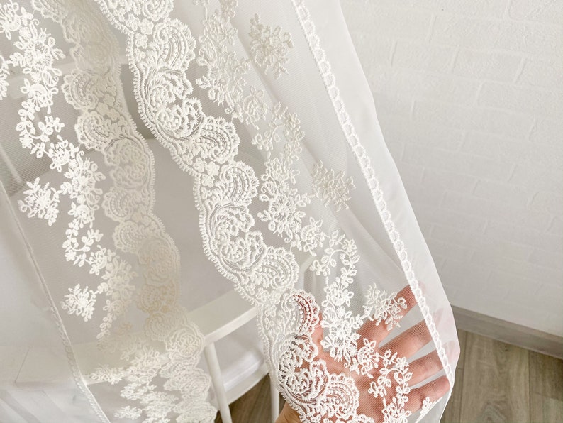 Canopy Bed Curtains Crib Canopy With Lace Newborn Bed Canopy Etsy