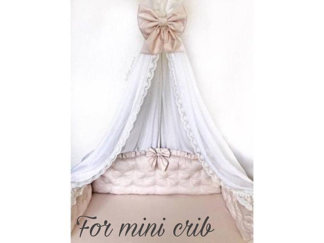 Mini Crib Bumper Pads Crib Bumper Pillows Baby Girl Crib Etsy