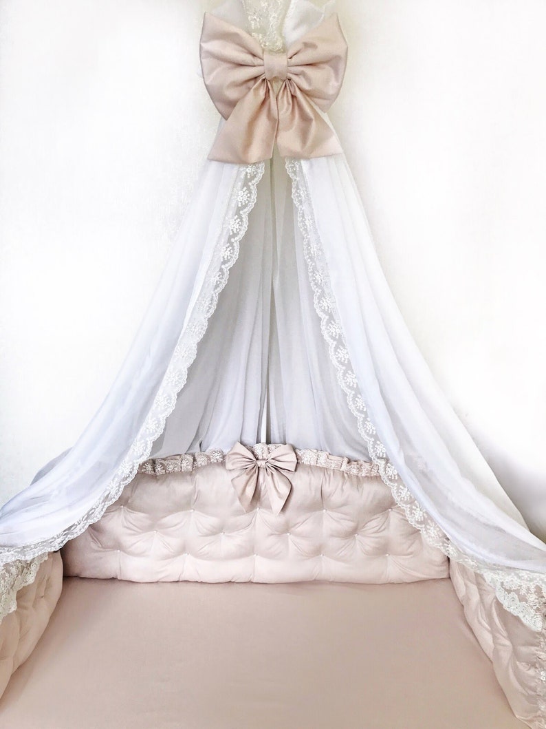 Mini Crib Bumper Pads Crib Bumper Pillows Baby Girl Crib Etsy