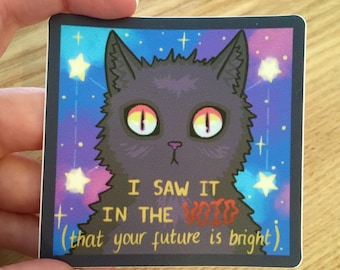 Void Cat Positivity sticker