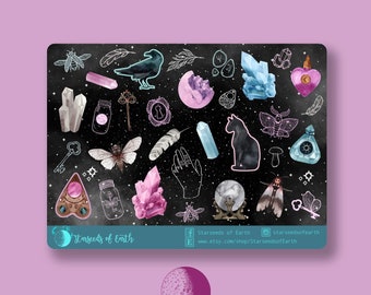 journal stickers etsy