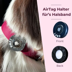 AirTag Holder for Pet Collars | Safe design, customizable! Air tag