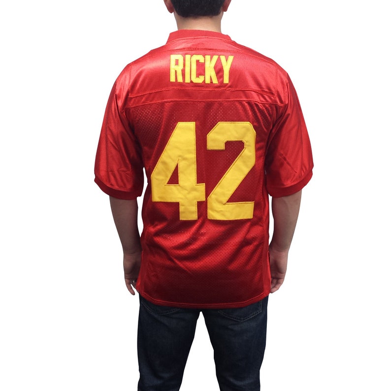 Ricky Baker #42 Football Jersey Costume Movie Uniform Shirt Gift Halloween 90s
