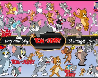 Tom And Jerry Etsy