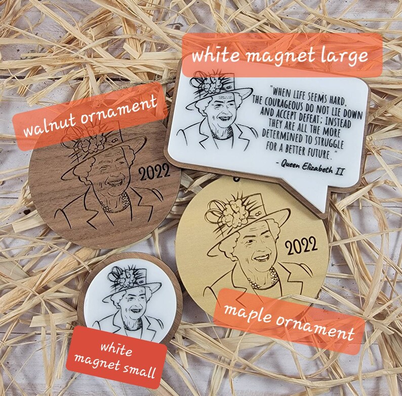 Queen Elizabeth Accessories Ornaments and Etsy