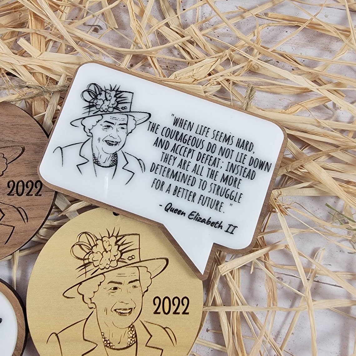 Queen Elizabeth Accessories Ornaments and Etsy