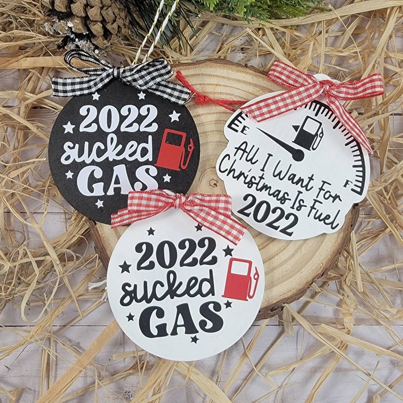 2022 Gas Shortage Ornament Etsy