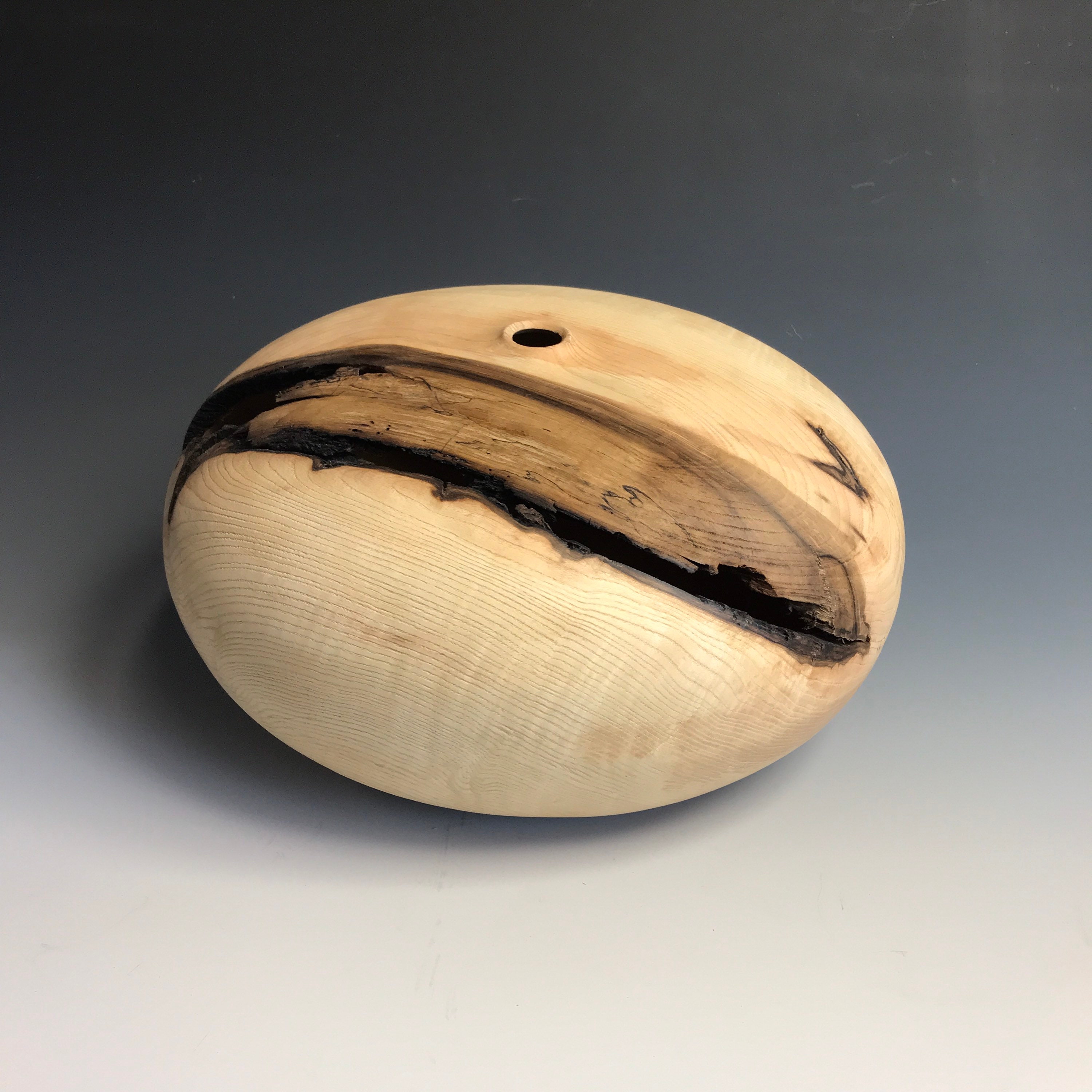 Forme Creuse en Frêne - Vase Décoratif