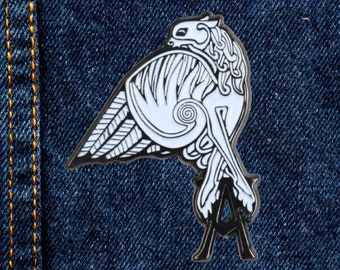 Angel's Tattoo - Soft Enamel Lapel Pin inspired by Buffy the Vampire Slayer