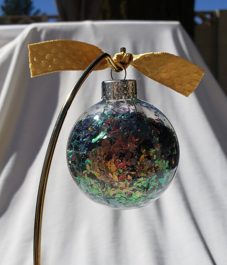 Vegas Golden Knights 60mm Glass Ball Ornament