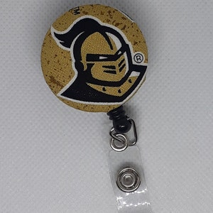 Handmade UCF Badge Reel