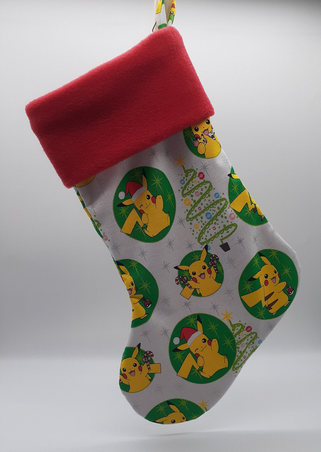 Handmade Pokemon Christmas Stocking - Etsy