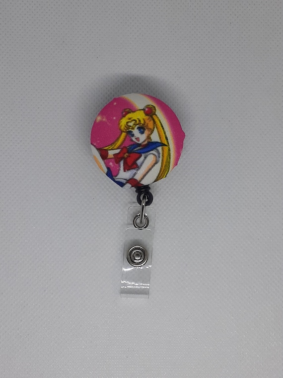 Handmade Sailor Moon Badge Reel