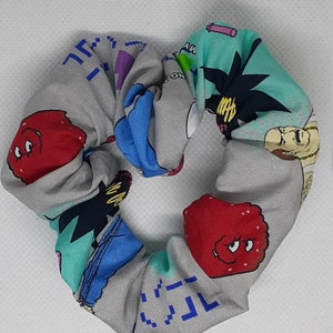 Handmade Aqua Teen Hunger Force Scrunchie