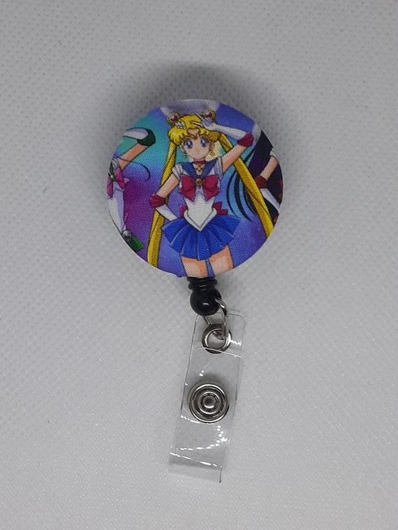 Handmade Sailor Moon Badge Reel
