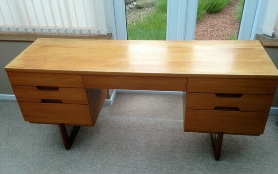 Vintage Mid Century Danish Style Gunther Hoffstead Uniflex Etsy