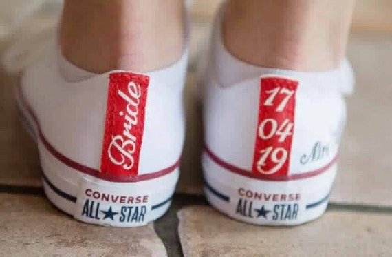 wedding converse for brides