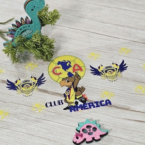 UV DTF Sports Club America Mexico Decoration Libbey Cup Wall Phone case