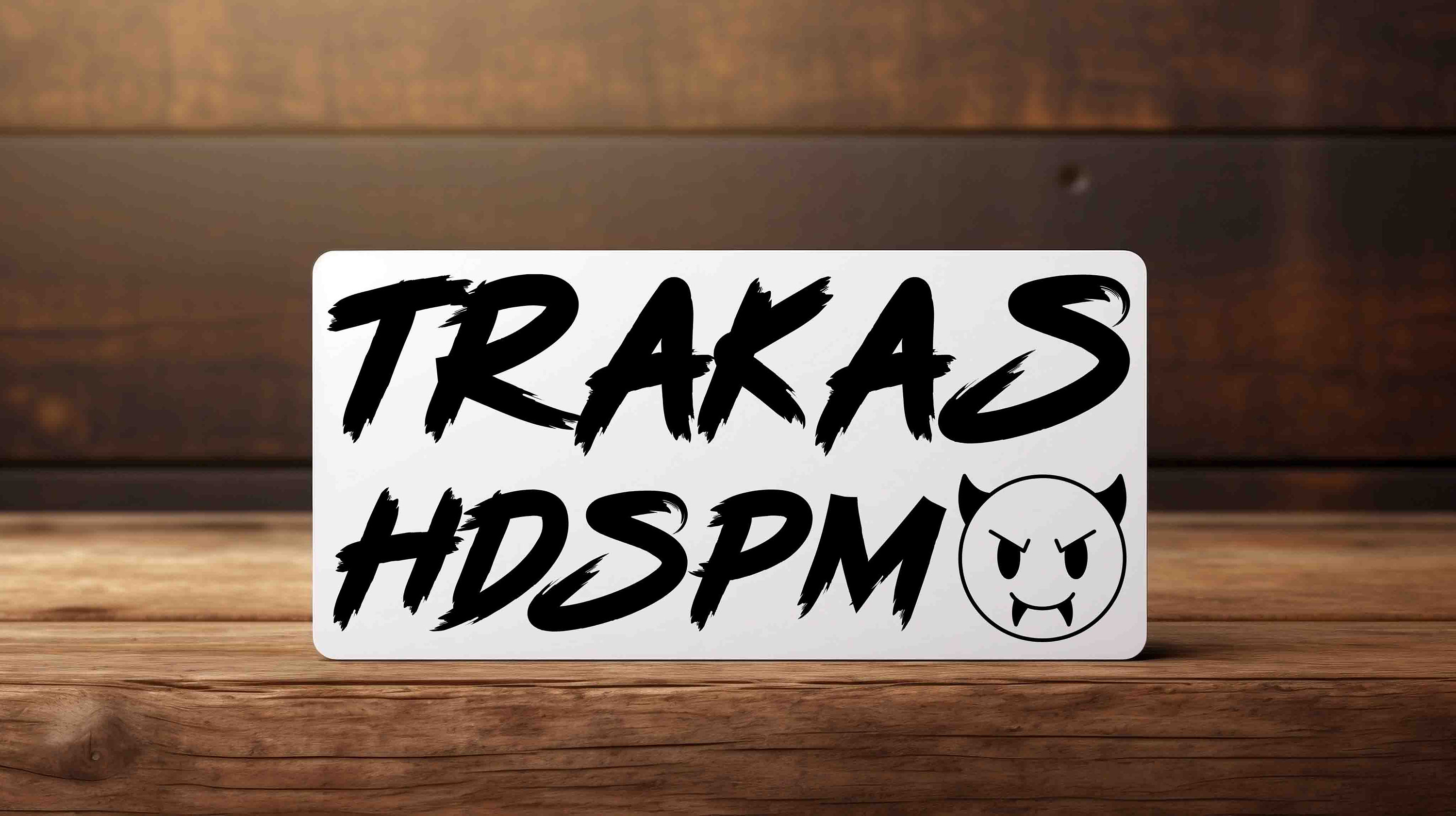UV DTF Trakas HDSPM Decoration Car Decal 3D Effect - Etsy