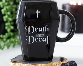 Gothic Totenkopf Tasse, Gothic Liebhaber Kaffee / Tee Tasse, Totenkopf  Liebhaber Geschenke für Sie - .de