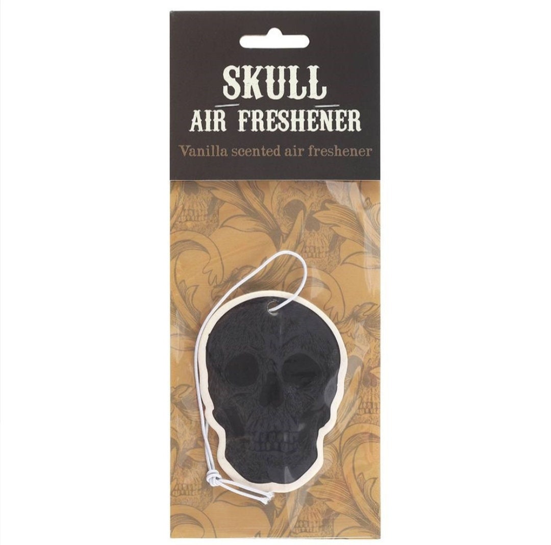 Skull vanilla air freshner
