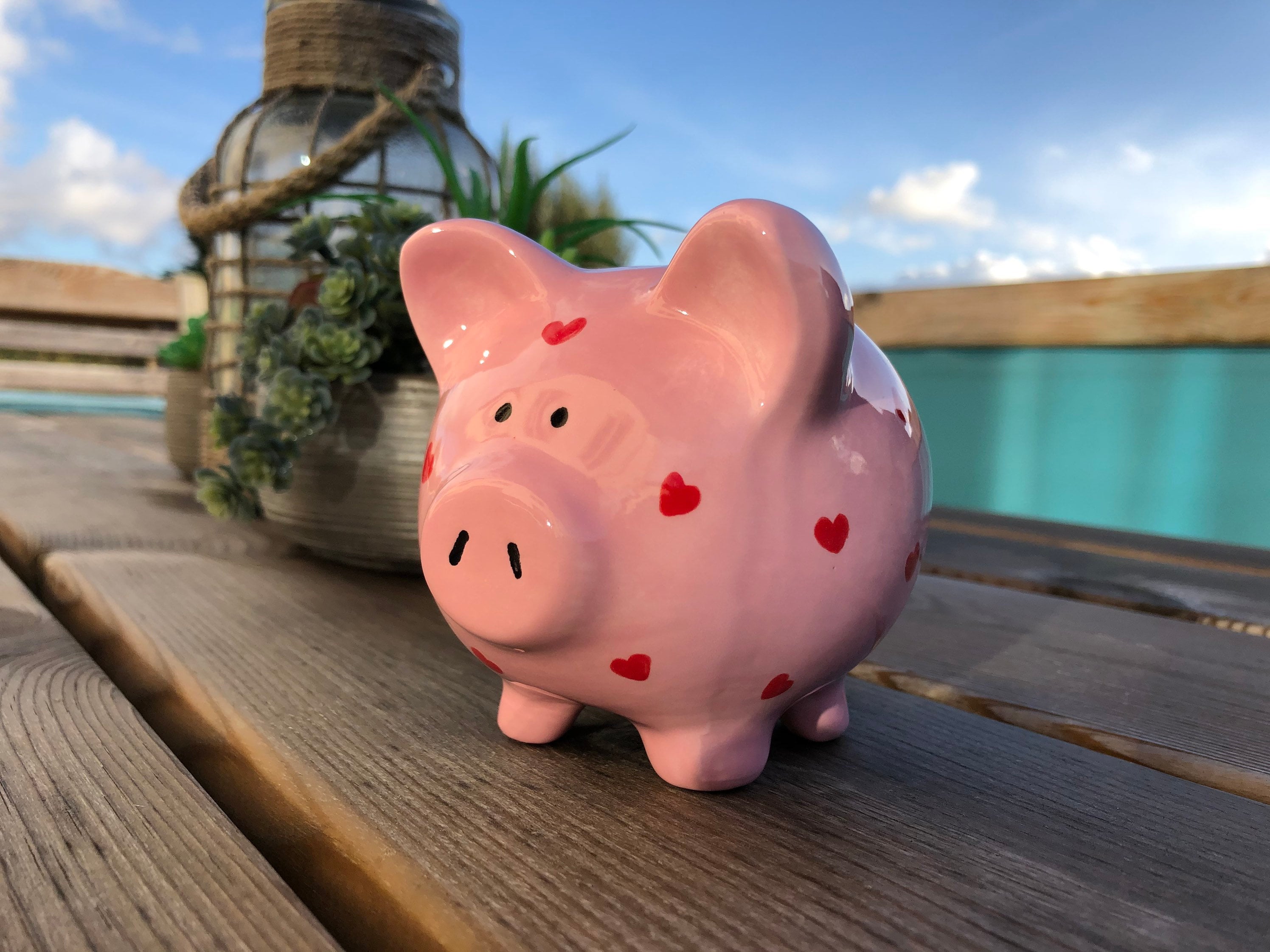 Original Piggy Bank Must Break to Open Handmade in Spain -  Norway